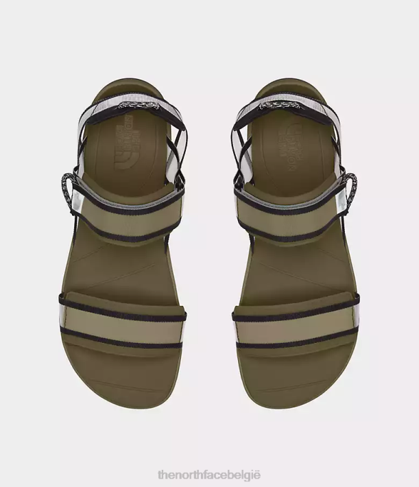 schoenen 280T131 militair olijf/tnf zwart Skeena sportsandalen Heren The North Face