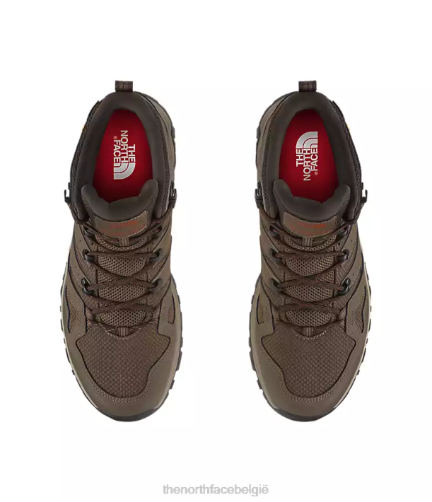 schoenen 280T1218 tweeledig bruin/koffiebruin Hedgehog fastpack ii mid wp-laarzen Heren The North Face