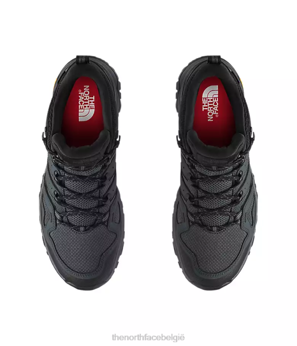 schoenen 280T1219 tnf zwart/donkerschaduwgrijs Hedgehog fastpack ii mid wp-laarzen Heren The North Face