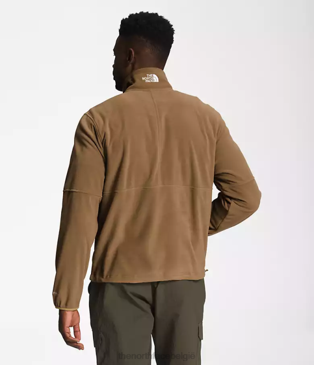 kleding 280T300 bruikbaar bruin tnf polartec 100-zip Heren The North Face