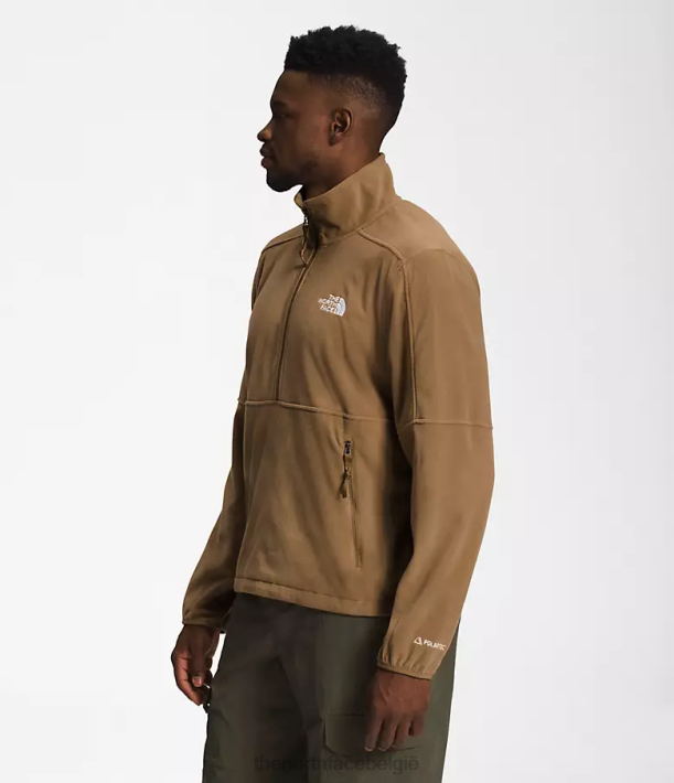 kleding 280T300 bruikbaar bruin tnf polartec 100-zip Heren The North Face