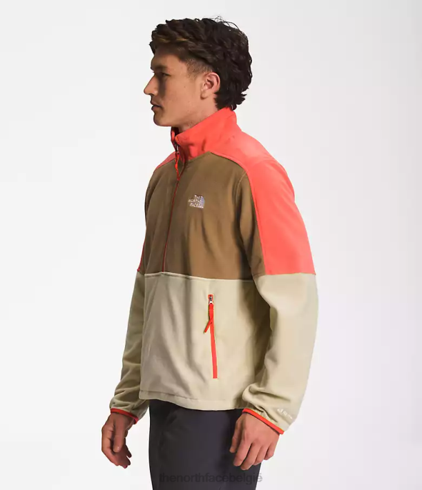 kleding 280T304 grind/utiliteitsbruin/retro oranje tnf polartec 100-zip Heren The North Face