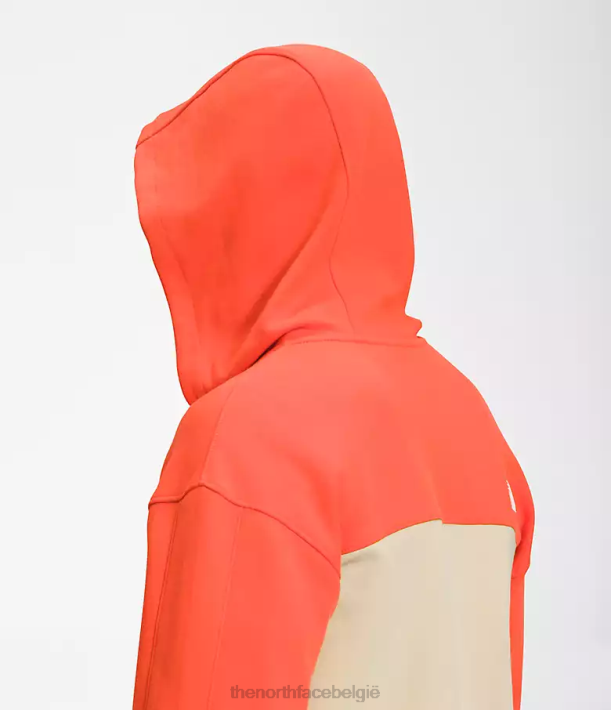 kleding 280T208 grind/retro oranje Tnf tech-hoodie met volledige ritssluiting Heren The North Face