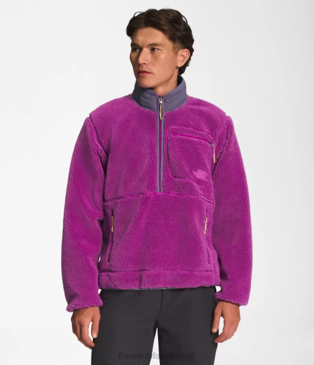 kleding 280T120 paarse cactusbloem/maanleisteen trui met extreme pool Heren The North Face