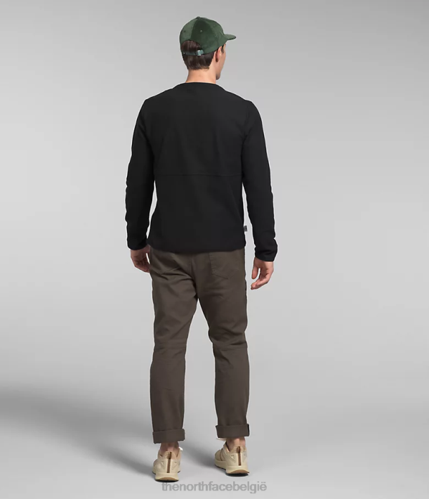 kleding 280T207 tn zwart alpine polartec 100 bemanning Heren The North Face