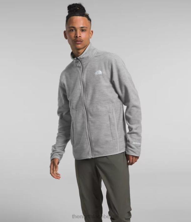 kleding 280T16 tnf middengrijs gemêleerd Alpine Polartec 100-jas Heren The North Face