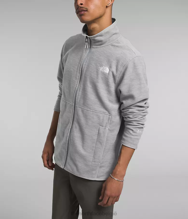 kleding 280T16 tnf middengrijs gemêleerd Alpine Polartec 100-jas Heren The North Face