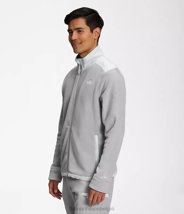 kleding 280T540 smeltgrijs/tingrijs Alpine Polartec 200 jack met volledige ritssluiting Heren The North Face
