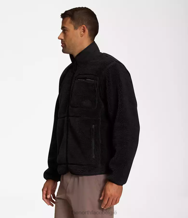 kleding 280T546 tn zwart Jack met extreme pool en volledige ritssluiting Heren The North Face