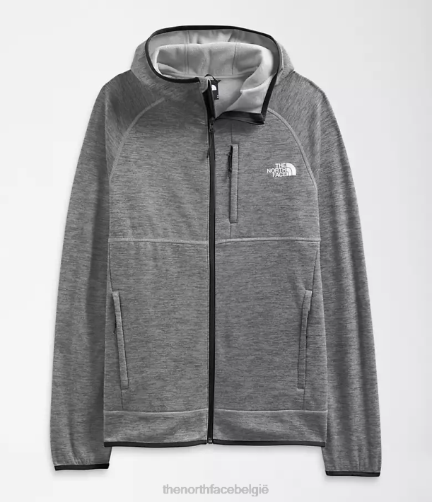 kleding 280T922 tnf middengrijs gemêleerd Canyonlands-hoodie Heren The North Face