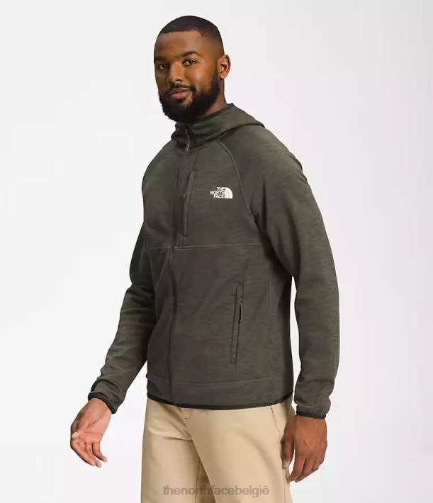 kleding 280T926 nieuwe taupe groene heide Canyonlands-hoodie Heren The North Face