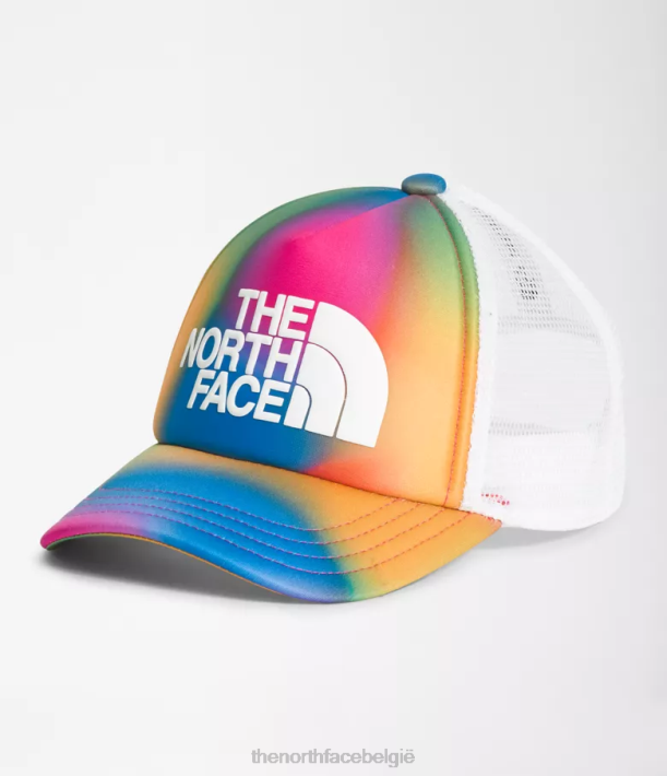 accessoire 280T183 super sonische blauwe gradiëntprint schuim vrachtwagenchauffeur kinderen The North Face