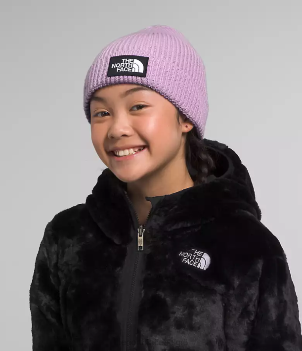 accessoire 280T76 wolvin Muts met tnf box-logo en manchetten kinderen The North Face