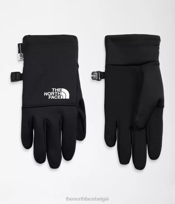 accessoire 280T81 tn zwart gerecyclede etip-handschoenen kinderen The North Face