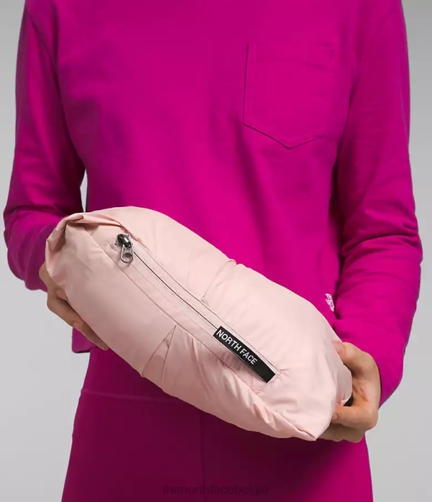 kleding 280T188 roze mos Retro nuptse-vest uit 1996 kinderen The North Face