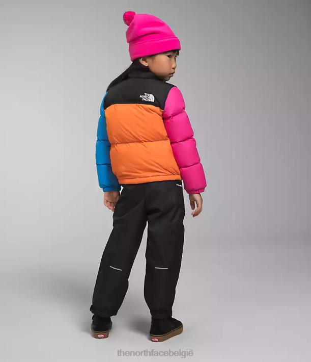 kleding 280T530 mandarijn- Retro nuptse jasje uit 1996 kinderen The North Face