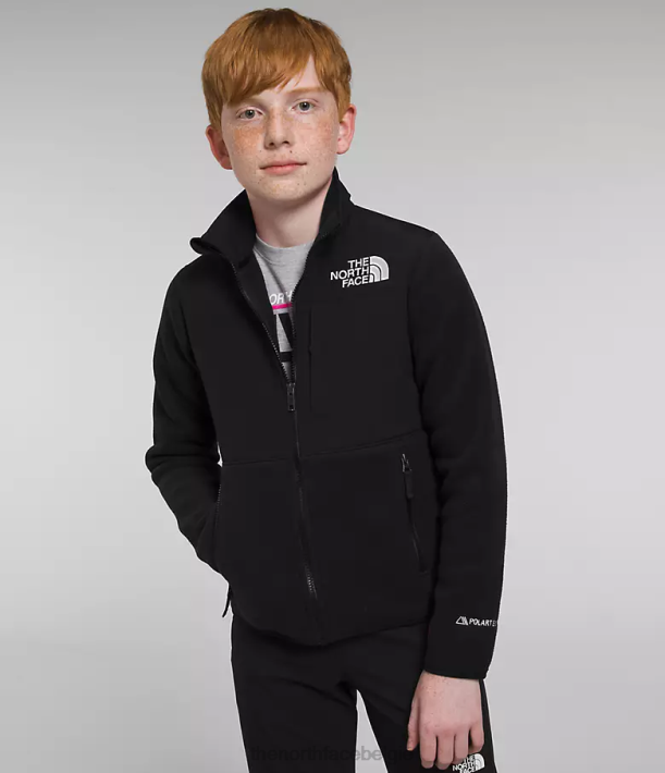 kleding 280T582 tn zwart denali jas kinderen The North Face
