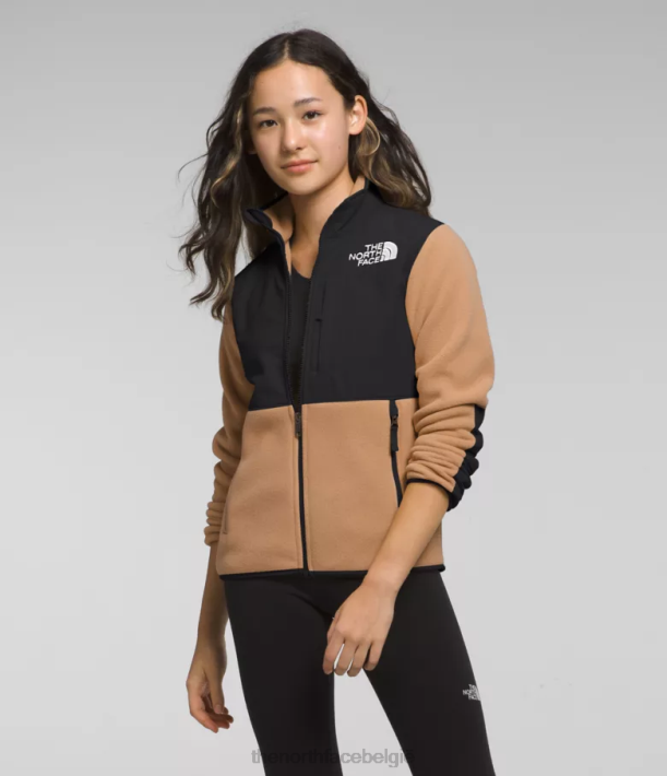 kleding 280T583 amandelboter denali jas kinderen The North Face