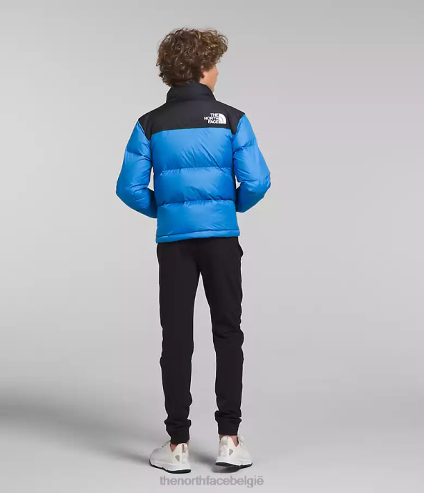 kleding 280T907 super sonisch blauw Retro nuptse jasje uit 1996 kinderen The North Face