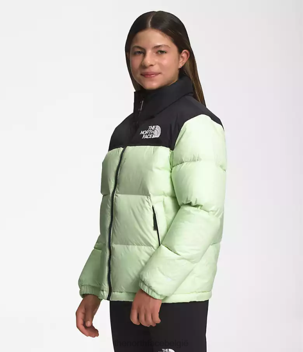 kleding 280T908 limoen crème Retro nuptse jasje uit 1996 kinderen The North Face