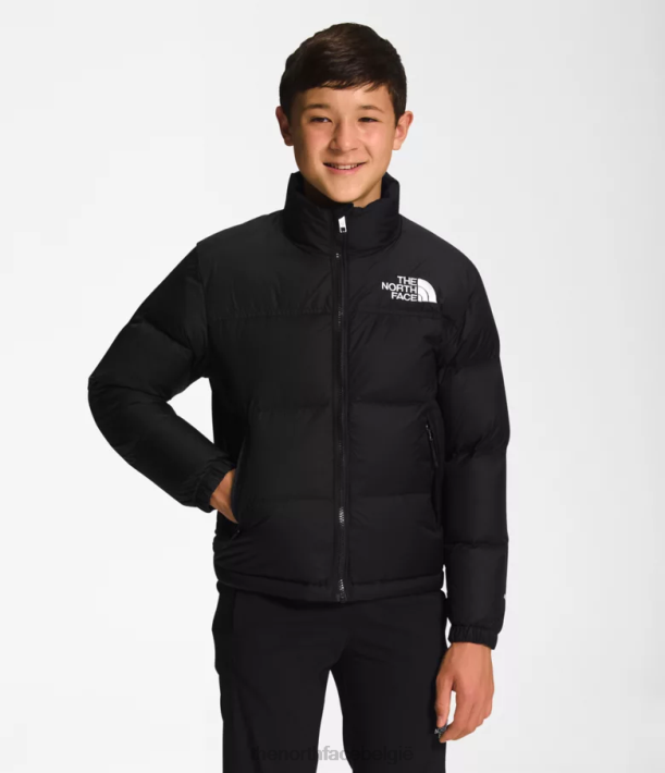 kleding 280T911 tn zwart Retro nuptse jasje uit 1996 kinderen The North Face