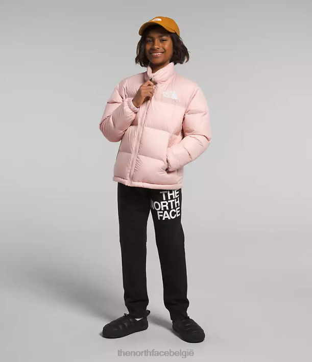 kleding 280T912 roze mos Retro nuptse jasje uit 1996 kinderen The North Face