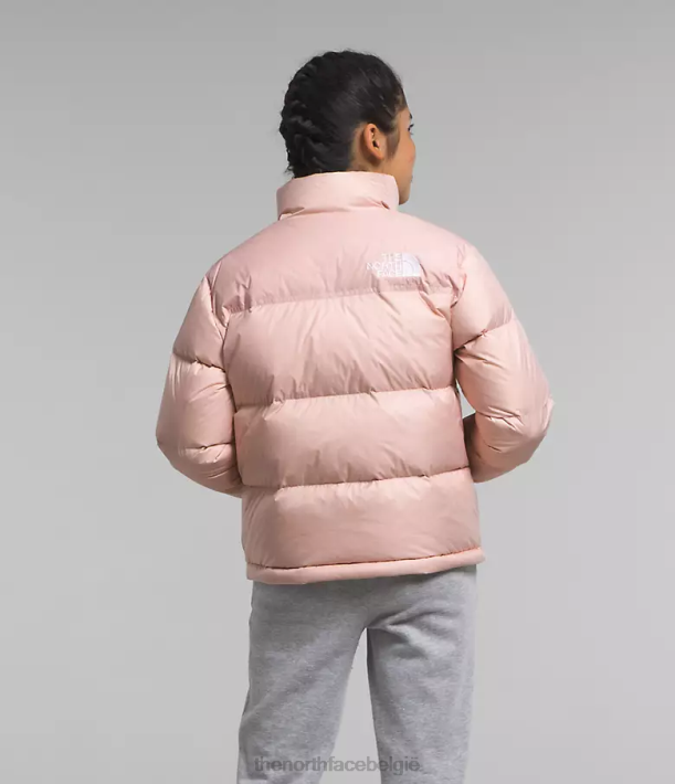 kleding 280T912 roze mos Retro nuptse jasje uit 1996 kinderen The North Face