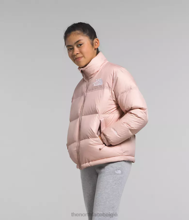 kleding 280T912 roze mos Retro nuptse jasje uit 1996 kinderen The North Face