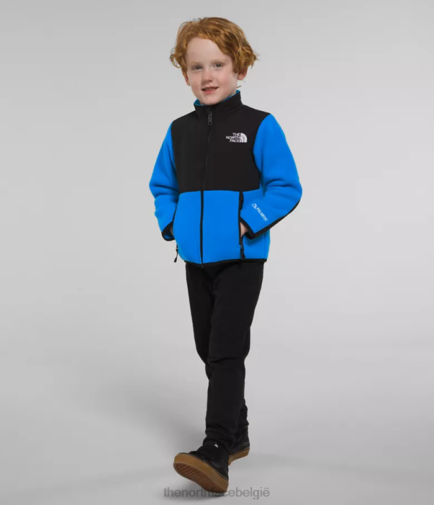 kleding 280T988 optisch blauw denali jas kinderen The North Face