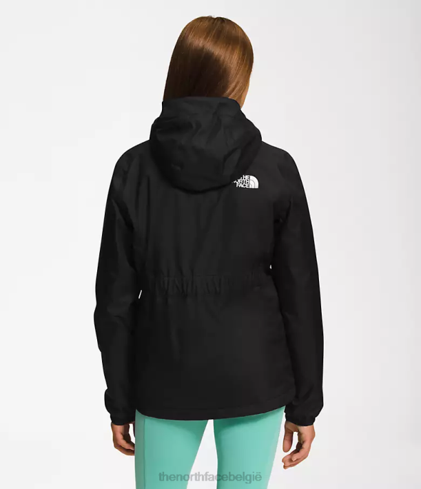 kleding 280T390 tn zwart warme stormregenjas kinderen The North Face
