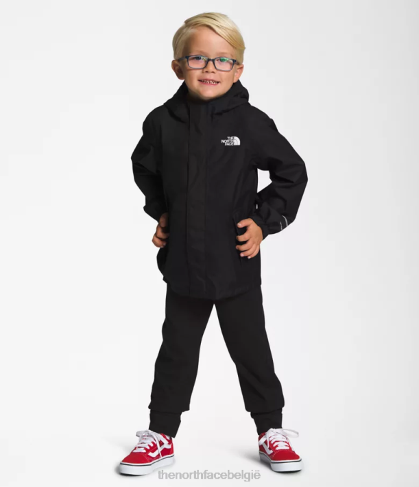 kleding 280T84 tn zwart Antora regenjas kinderen The North Face