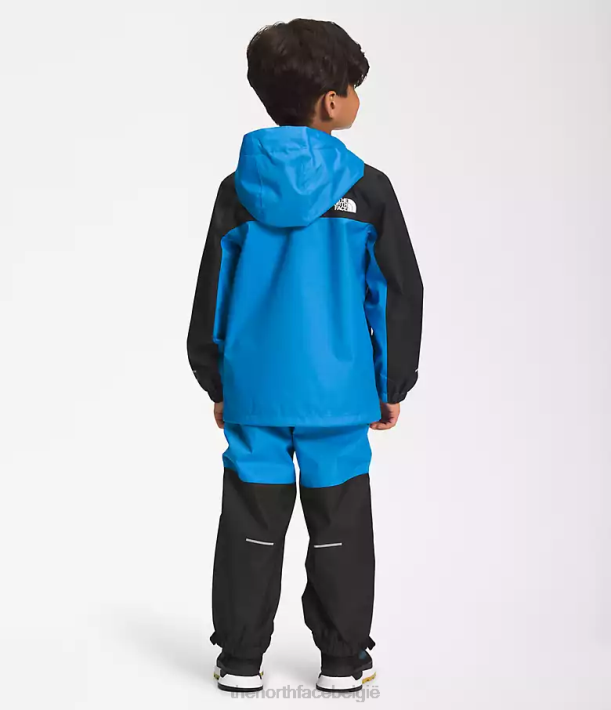 kleding 280T87 super sonisch blauw Antora regenjas kinderen The North Face