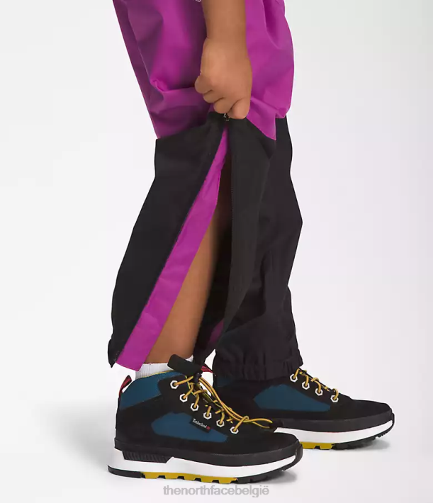 kleding 280T272 paarse cactusbloem Antora regenbroek kinderen The North Face