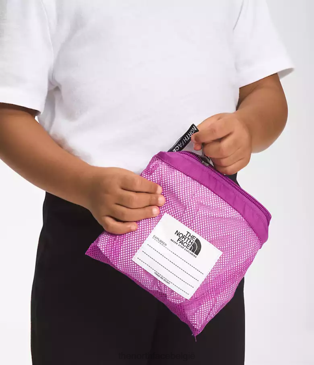 kleding 280T272 paarse cactusbloem Antora regenbroek kinderen The North Face