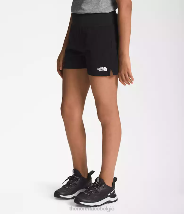 kleding 280T70 tn zwart op de trailshort kinderen The North Face