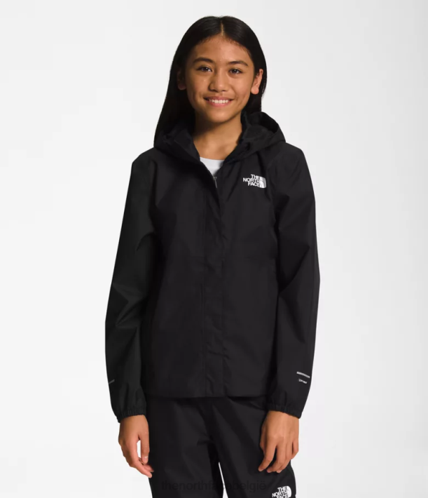 kleding 280T751 tn zwart Antora regenjas kinderen The North Face