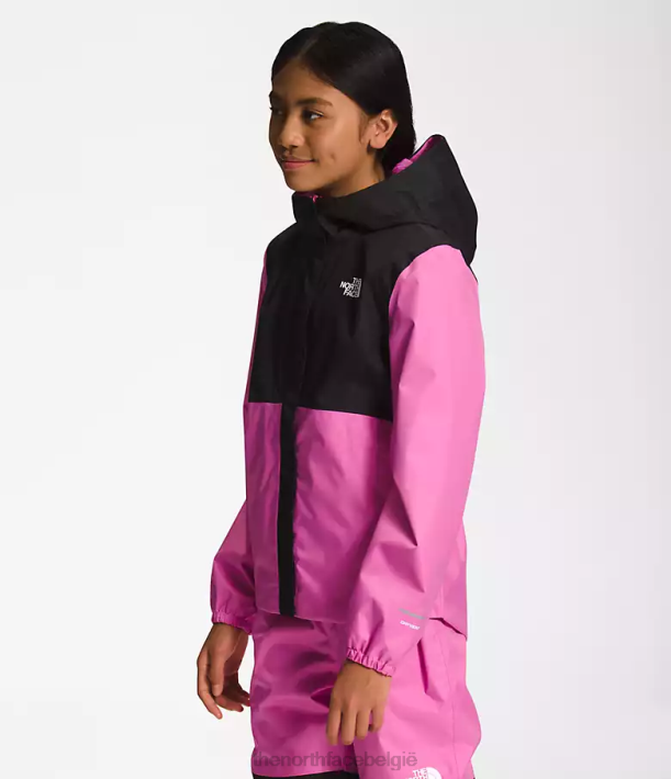 kleding 280T755 superroze Antora regenjas kinderen The North Face