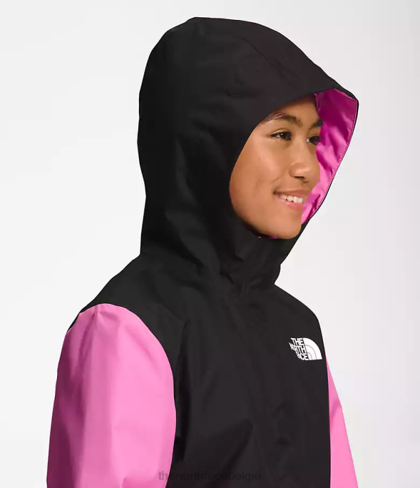 kleding 280T755 superroze Antora regenjas kinderen The North Face