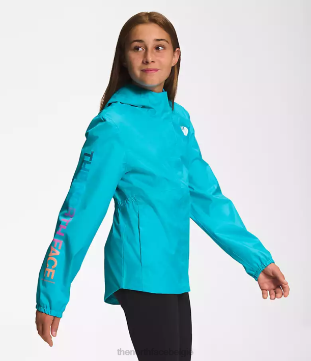 kleding 280T759 scuba blauw Antora regenjas kinderen The North Face
