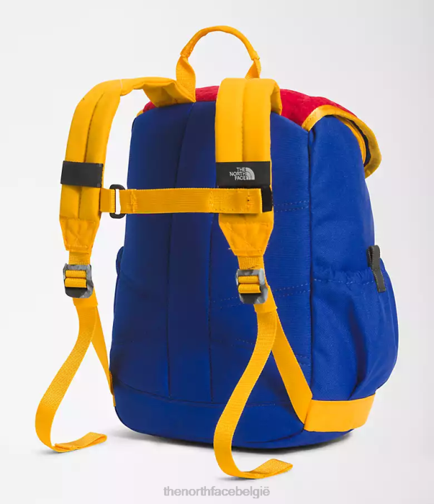 accessoire 280T395 tnf rood/diep grasgroen/tnf blauw mini-ontdekkingsrugzak voor jongeren kinderen The North Face