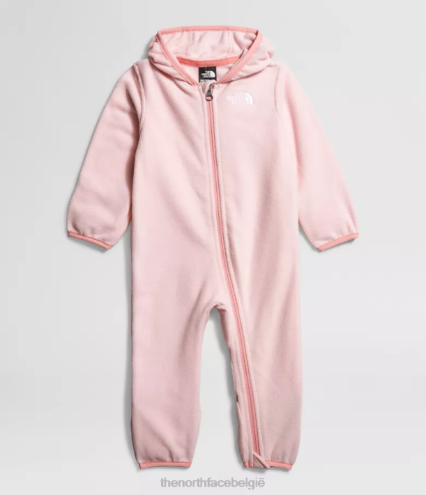 kleding 280T1112 zuiver roze gletsjer uit één stuk Baby The North Face
