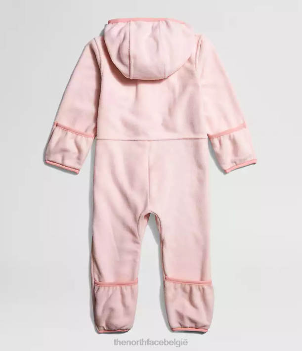 kleding 280T1112 zuiver roze gletsjer uit één stuk Baby The North Face