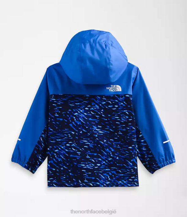 kleding 280T587 tnf blauwe vogel camouflageprint Antora regenjas Baby The North Face
