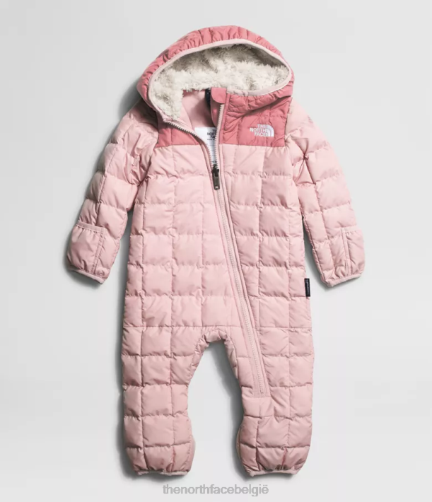 kleding 280T695 zuiver roze thermobal uit één stuk Baby The North Face