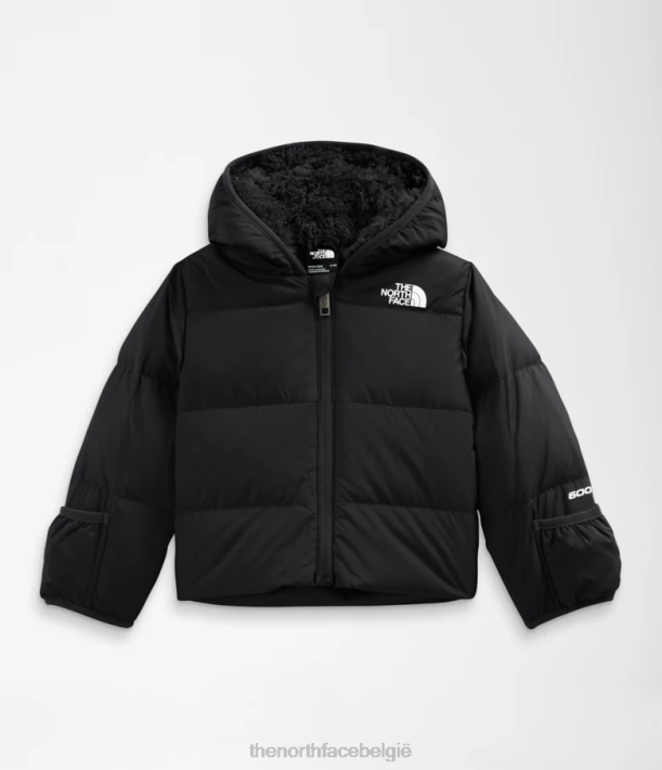 kleding 280T764 tn zwart North-down jas met capuchon Baby The North Face