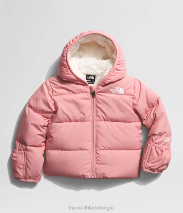 kleding 280T765 schaduwrijke roos North-down jas met capuchon Baby The North Face