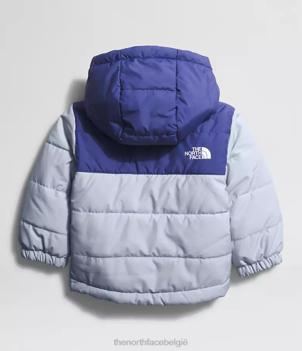 kleding 280T866 stoffige maagdenpalm Omkeerbaar MT Chimbo jack met capuchon en volledige ritssluiting Baby The North Face