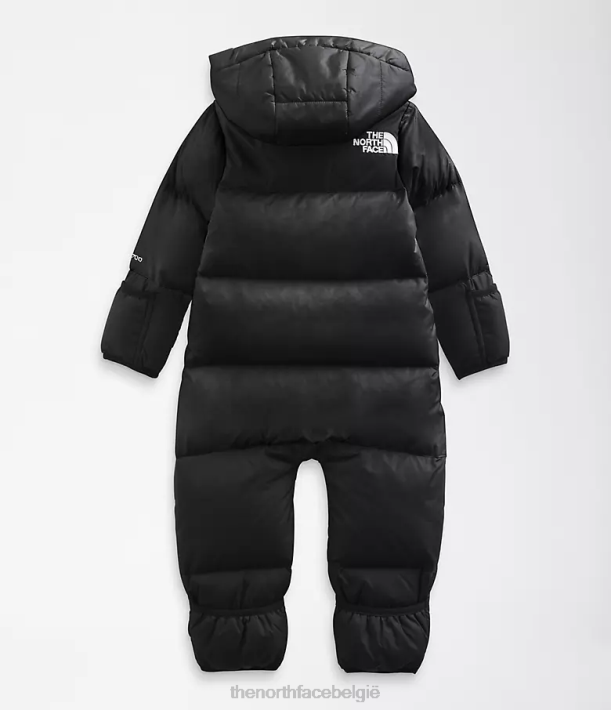kleding 280T91 tn zwart Retro nuptse uit 1996 uit één stuk Baby The North Face