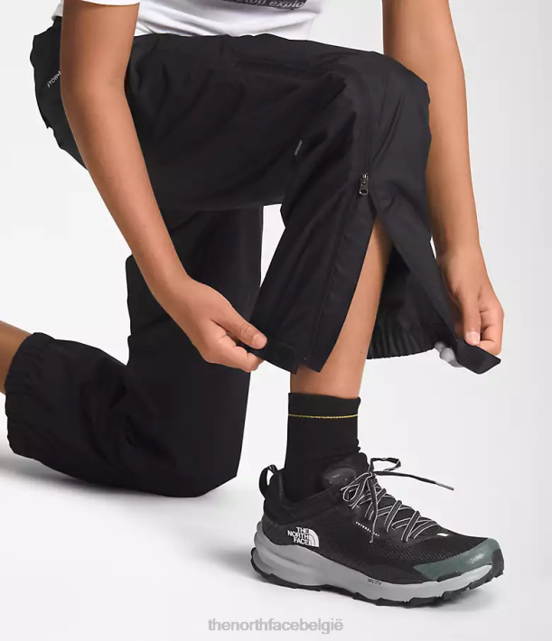 kleding 280T269 tn zwart Antora regenbroek kinderen The North Face
