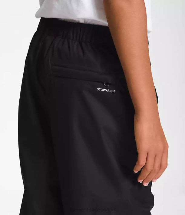 kleding 280T269 tn zwart Antora regenbroek kinderen The North Face